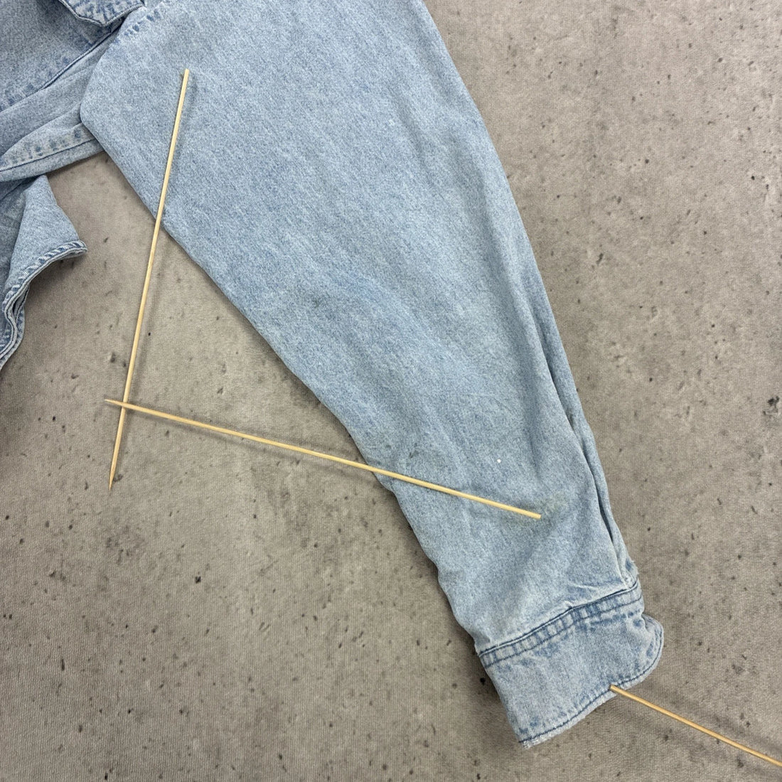 Vintage Osh Kosh Denim Button Up Shirt Size XL