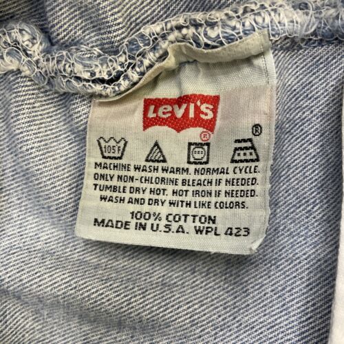 Vintage Levi Strauss & Co 501 Denim Jeans Pants Size 36 X 30 Button Fly 501-0134