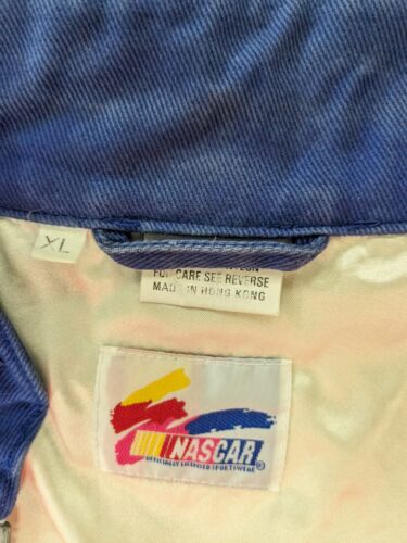 Vintage Rusty Wallace Miller Lite Racing Jacket Size XL Beer NASCAR