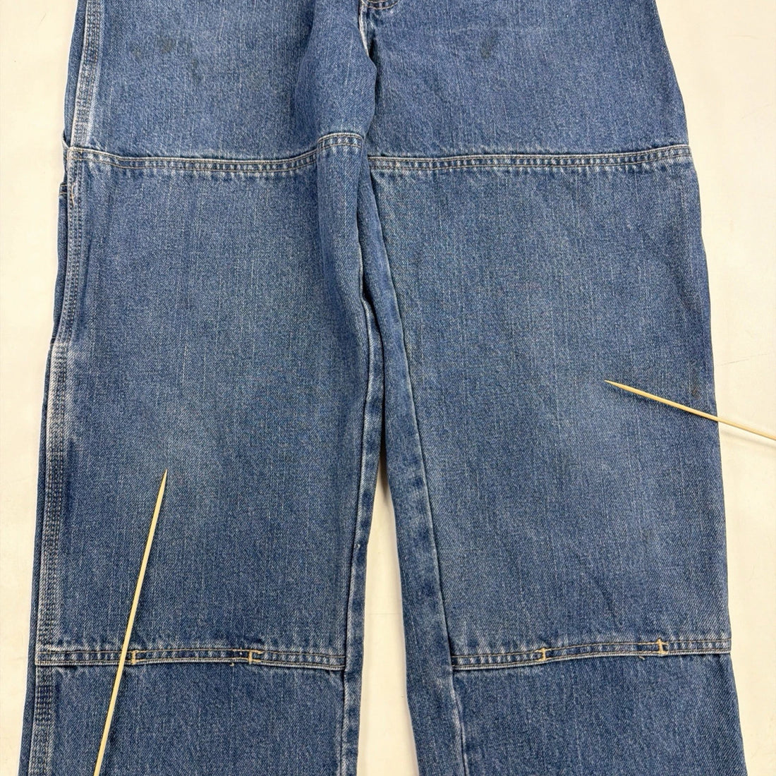Dickies Double Knee Denim Jeans Work Pants Size 34 X 30