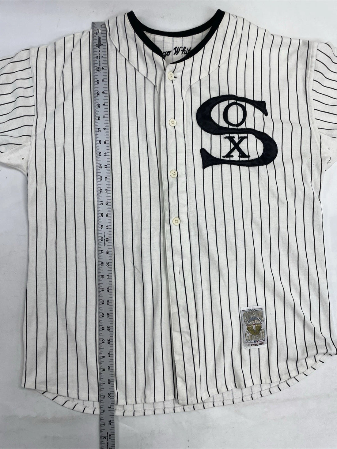 Vintage Chicago White Sox Starter Jersey Size XL Cooperstown Collection MLB
