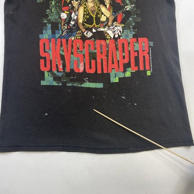Vintage David Lee Roth Skyscraper Tour T-Shirt Size Medium 1988