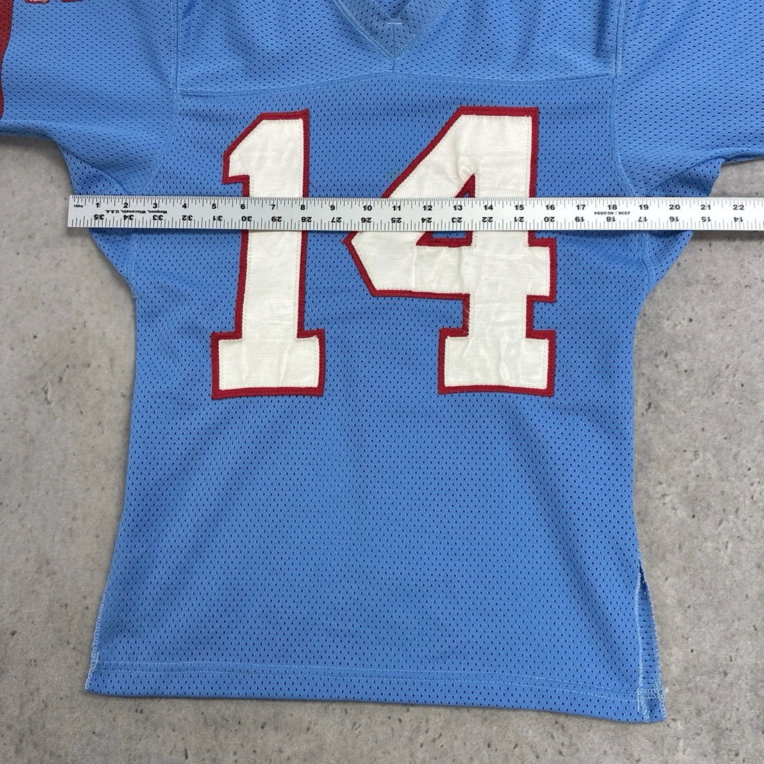 Vintage Houston Oilers Cody Carlson Jersey Size XS NFL