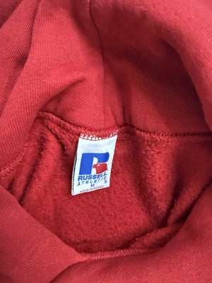 Vintage Wisconsin Badgers Russell Athletic Sweatshirt Hoodie Size Medium NCAA