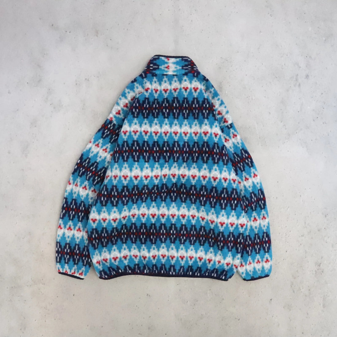 Patagonia Aztec Synchilla Snap T Fleece Jacket Size Large