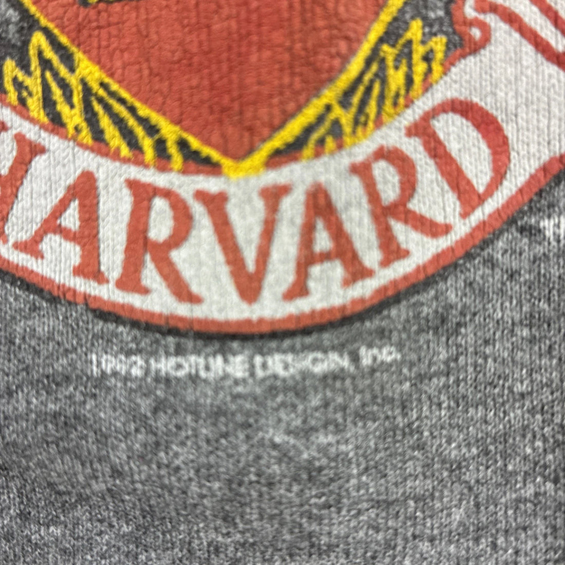 Vintage Harvard Crimson Paisley Crewneck Sweatshirt Size Large NCAA