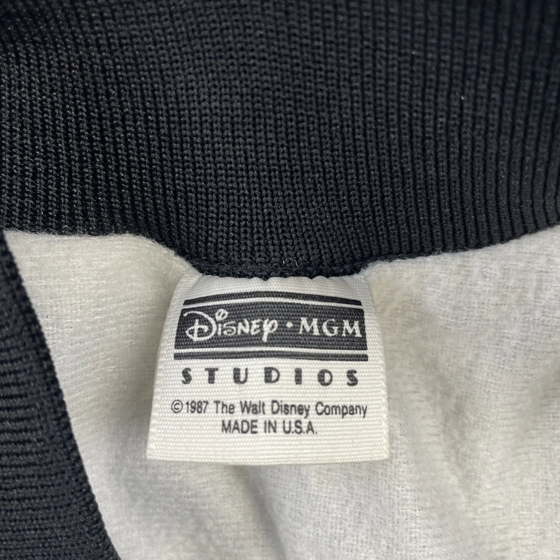 Vintage Disney MGM Studios Satin Jacket Size Large 1987 80s