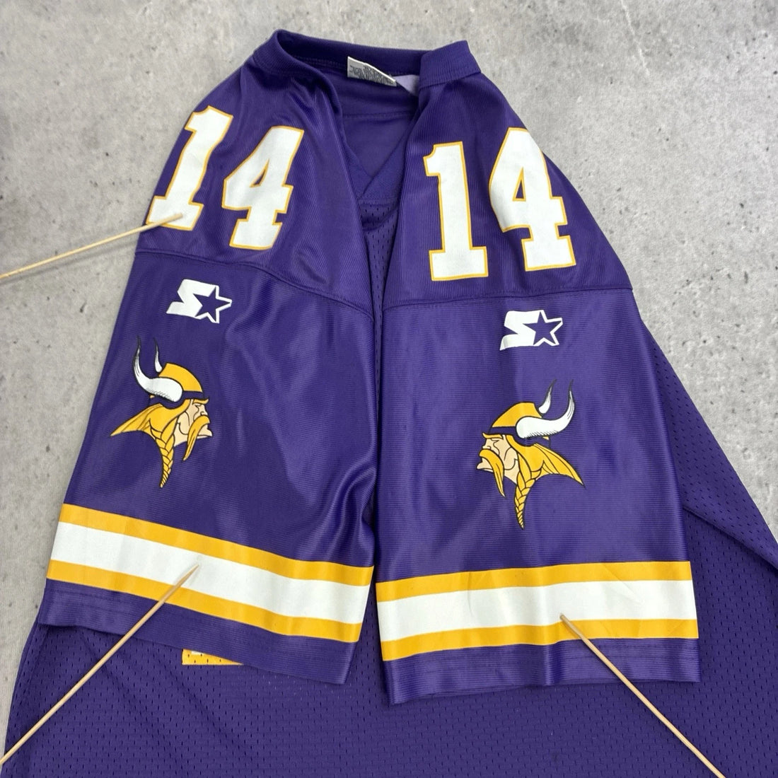 Vintage Minnesota Vikings Brad Johnson Starter Jersey Size Medium NFL