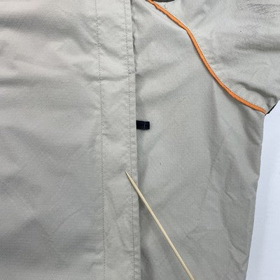 Vintage Columbia Windbreaker Light Jacket Size Large Gray