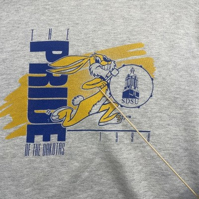 Vintage SDSU Pride Of The Dakotas Sweatshirt Medium 1998 90s NCAA