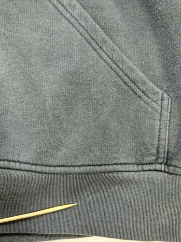 Vintage Nike Sweatshirt Hoodie Size XL Blue Embroidered Swoosh