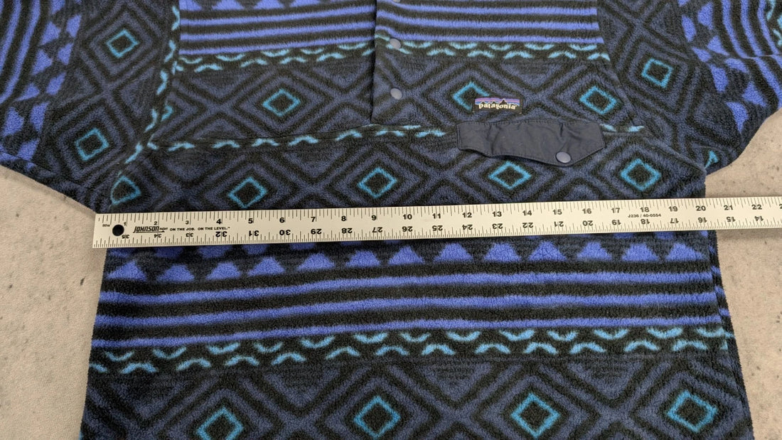 Patagonia Aztec Synchilla Snap T Fleece Jacket Size Small