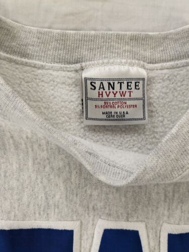 Vintage W Indians Sweatshirt Crewneck Size XL Gray