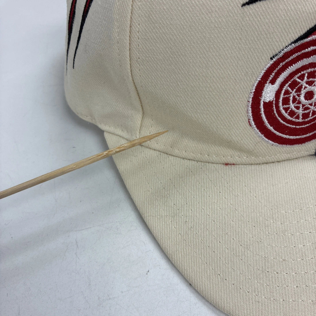 Vintage Detroit Red Wings Wool Shockwave Starter Hat OSFA NHL