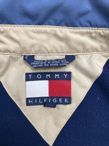 Vintage Tommy Hilfiger Harrington Jacket Size Medium Blue