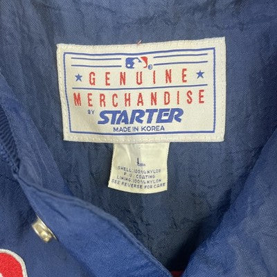 Vintage Minnesota Twins Starter Windbreaker Light Jacket Size Large MLB