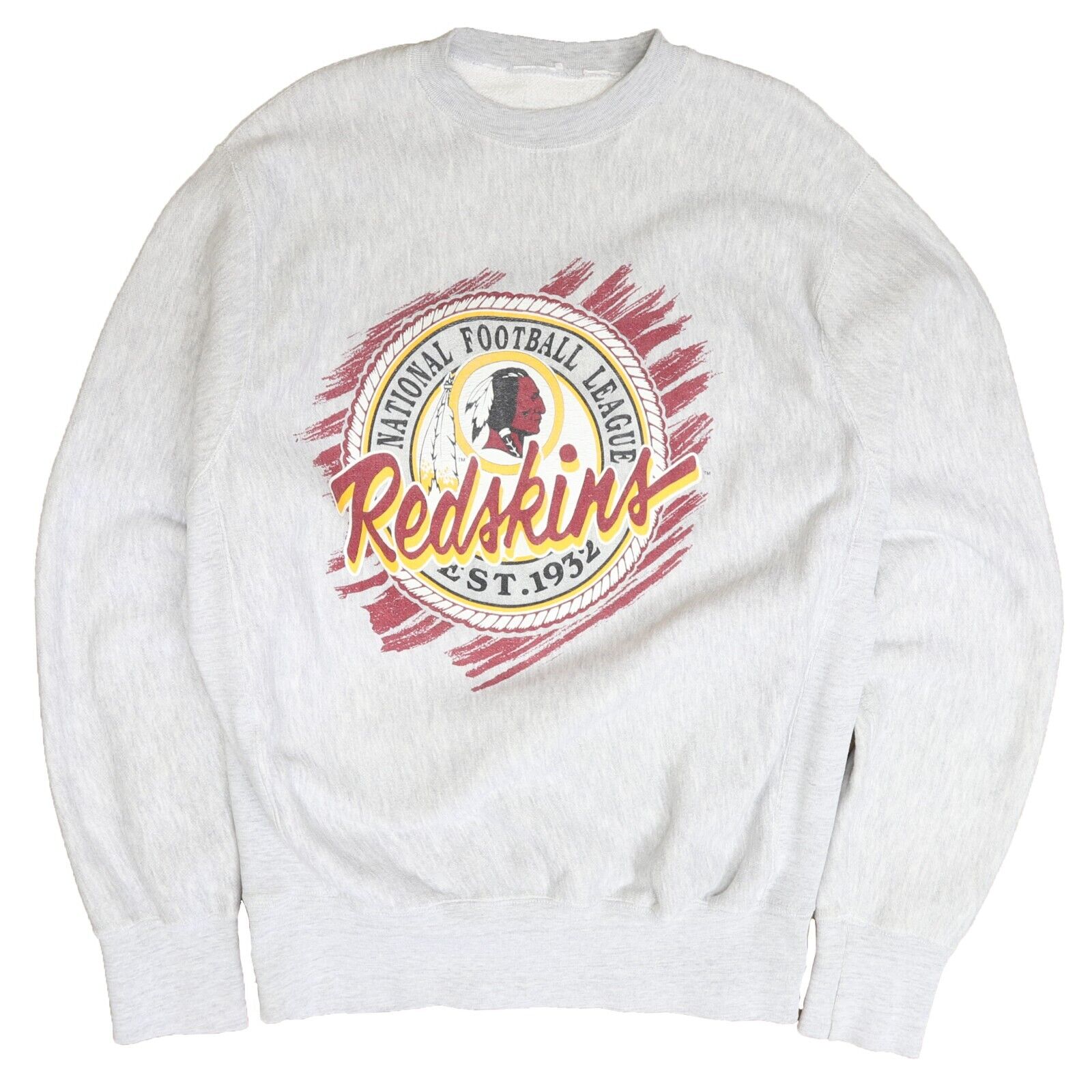 White shopping redskins sweatshirt