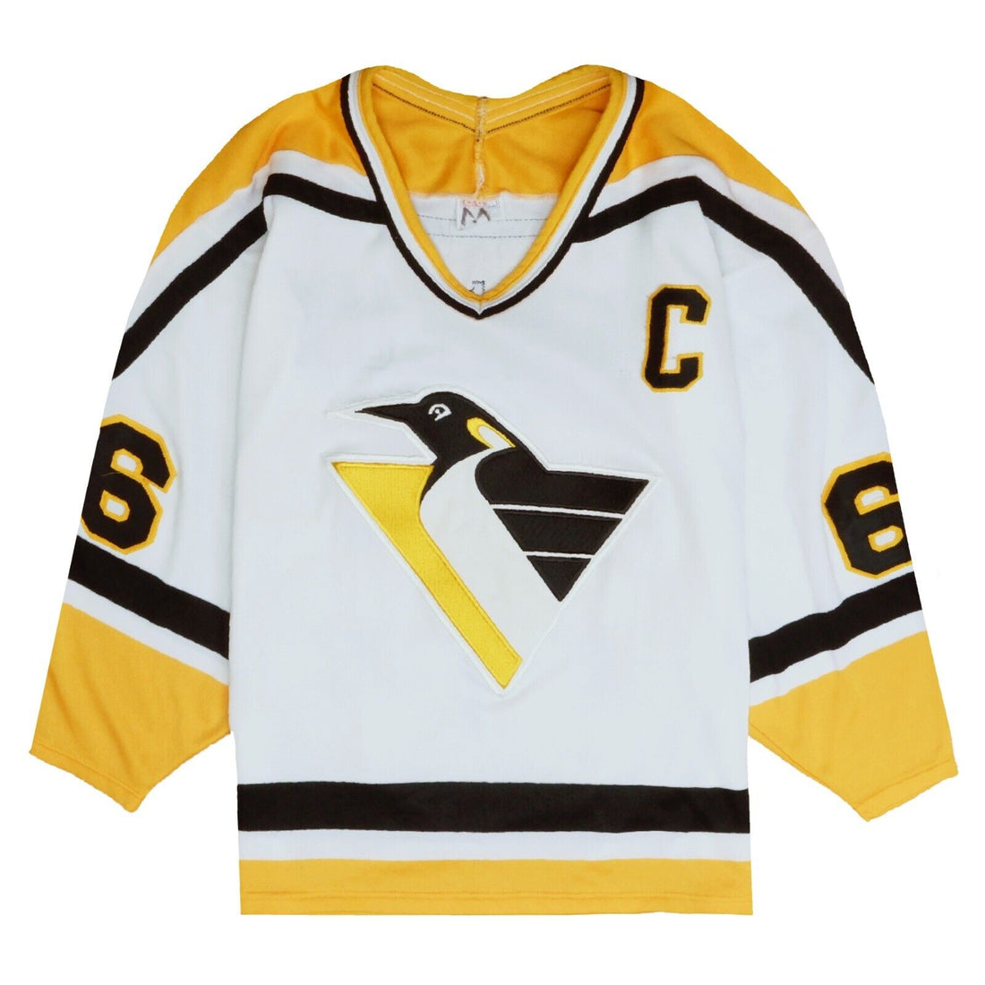 Vintage 1993 Pittsburg Penguins NHL Crest Trench Sweatshirt 