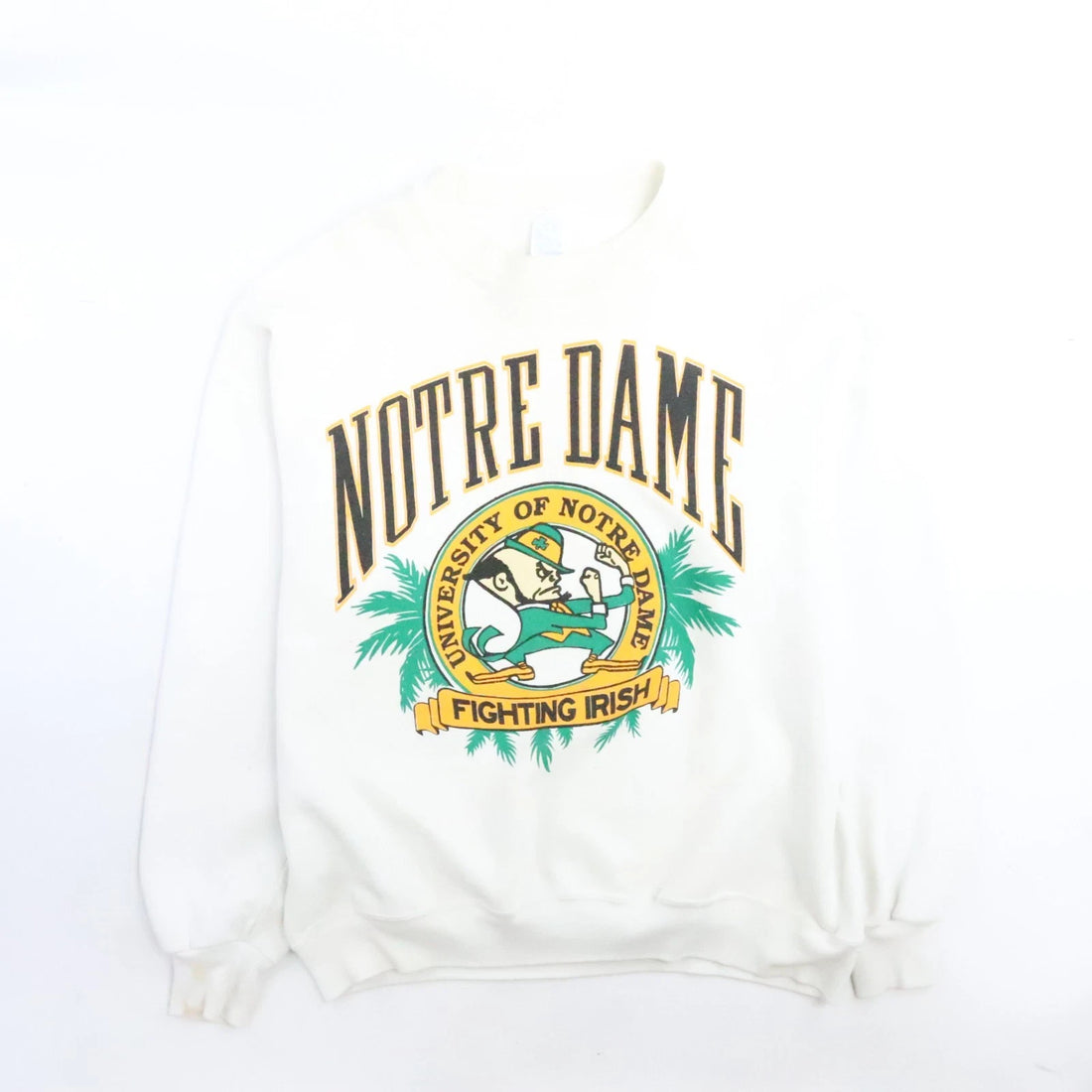 Vintage Notre Dame Fighting Irish Sweatshirt XL 90s NCAA