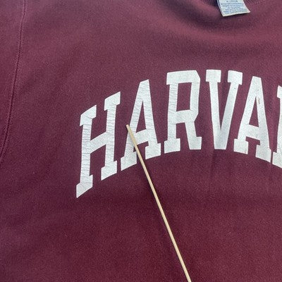 Vintage Harvard Crimson Champion Reverse Weave Crewneck Sweatshirt XL 90s NCAA
