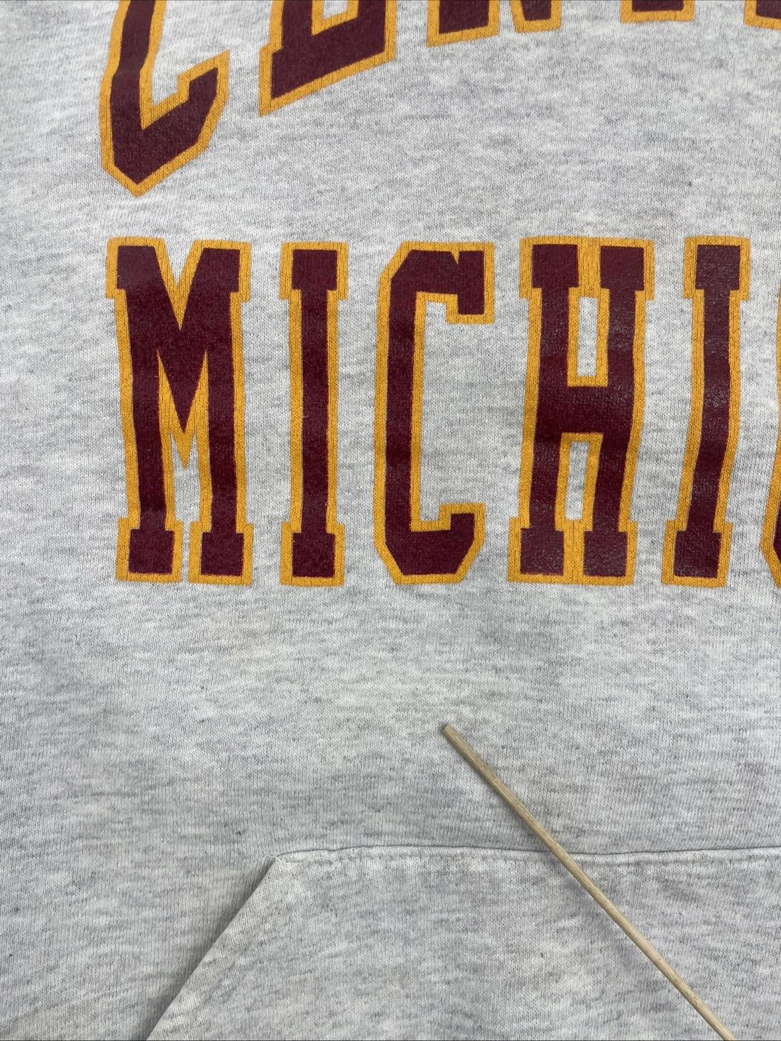 Vintage Central Michigan Russell Athletic Sweatshirt Hoodie Size 2XL