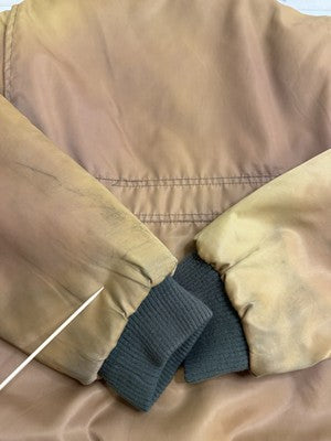 Vintage Arctic Explorer Bomber Jacket Size Medium Faded
