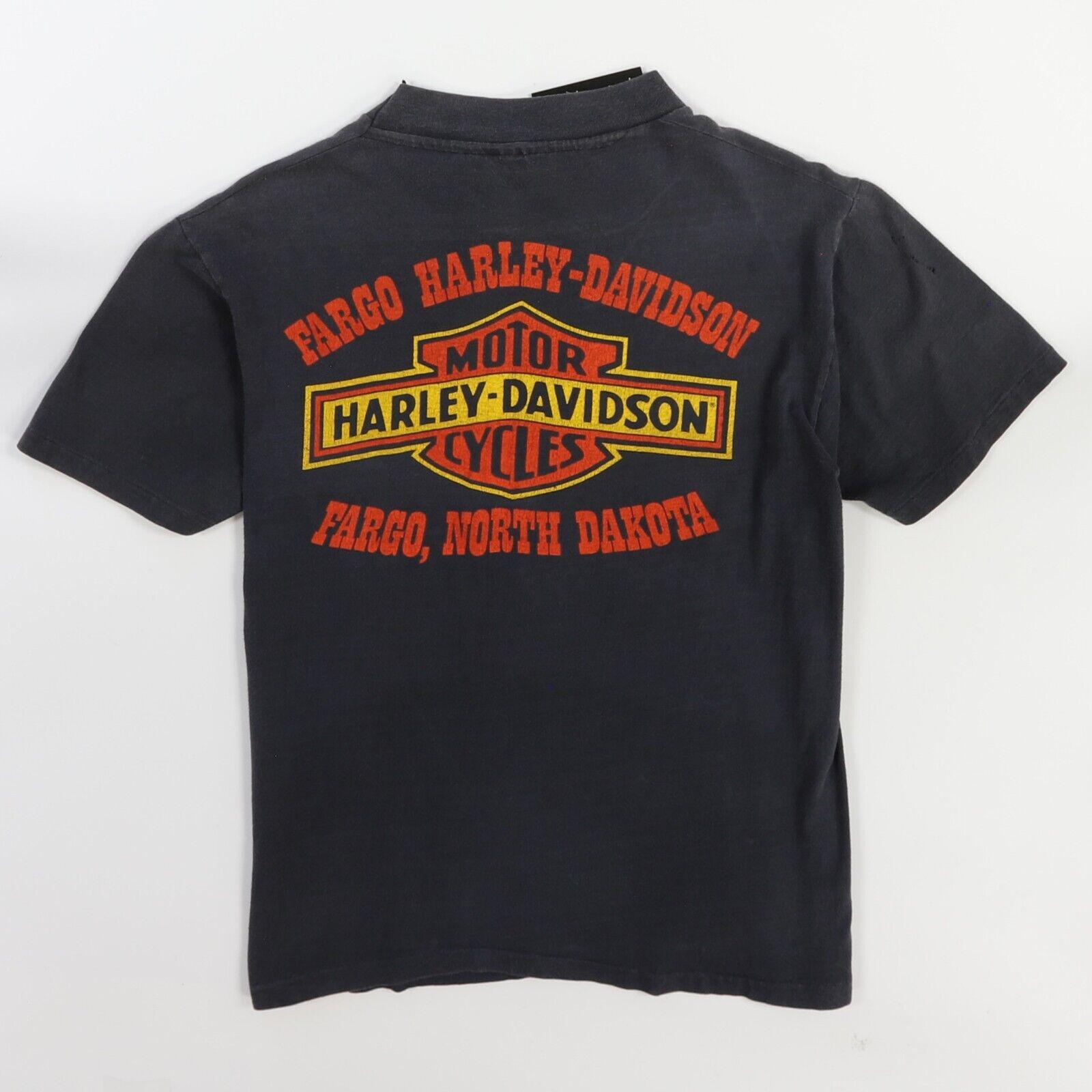 Vintage Harley Davidson Rice Burning T-Shirt Size Medium