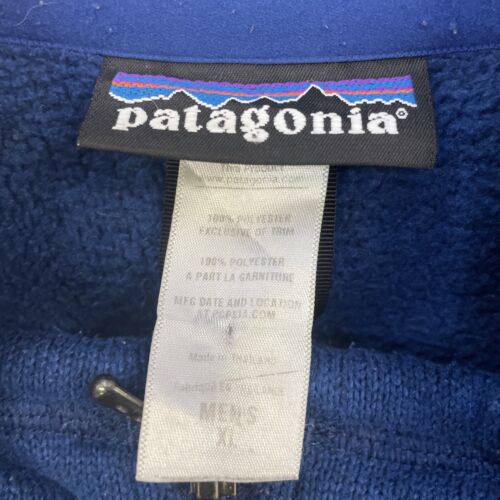 Patagonia Full Zip Fleece Jacket Size XL Blue