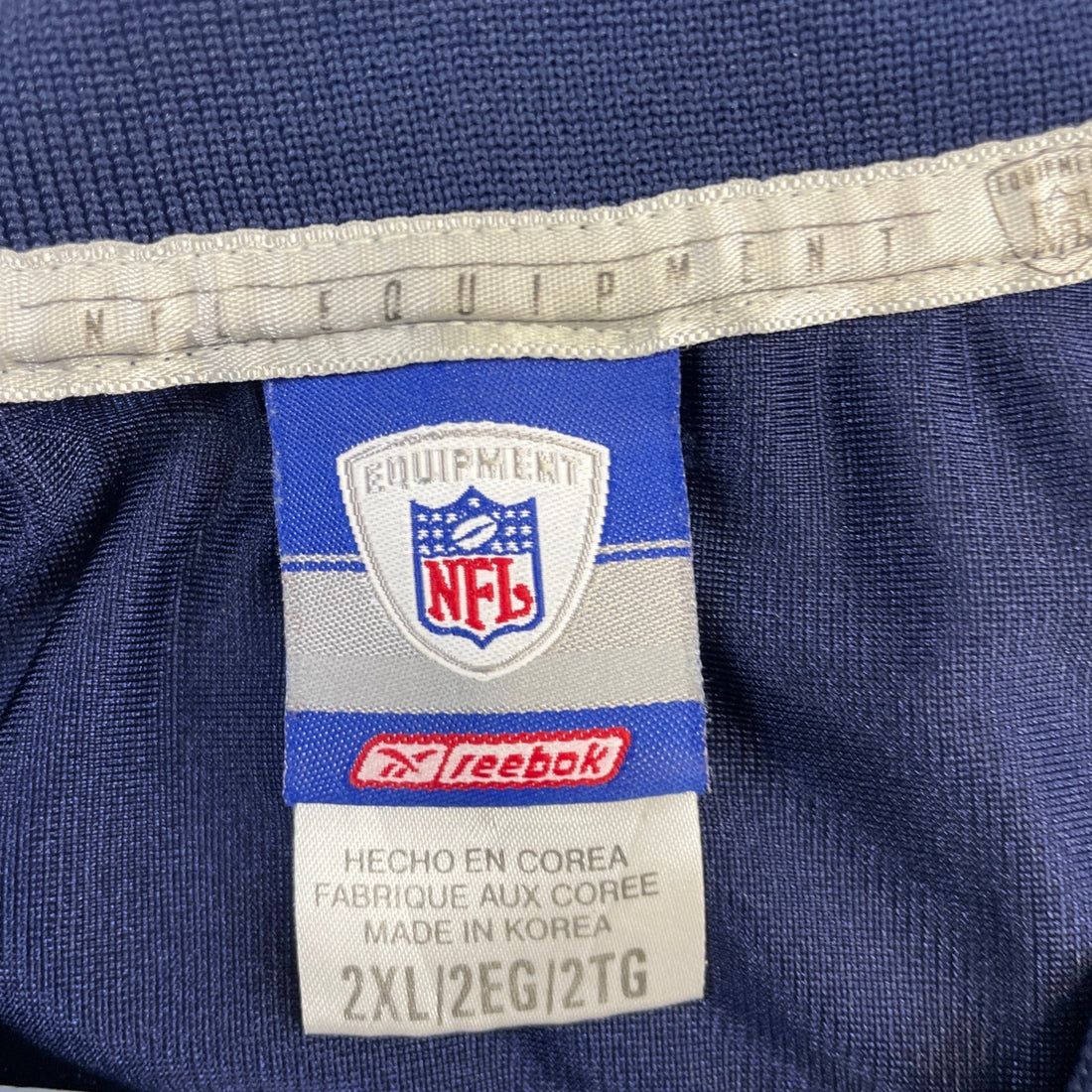 Vintage New England Patriots Tom Brady Reebok Jersey Size 2XL NFL