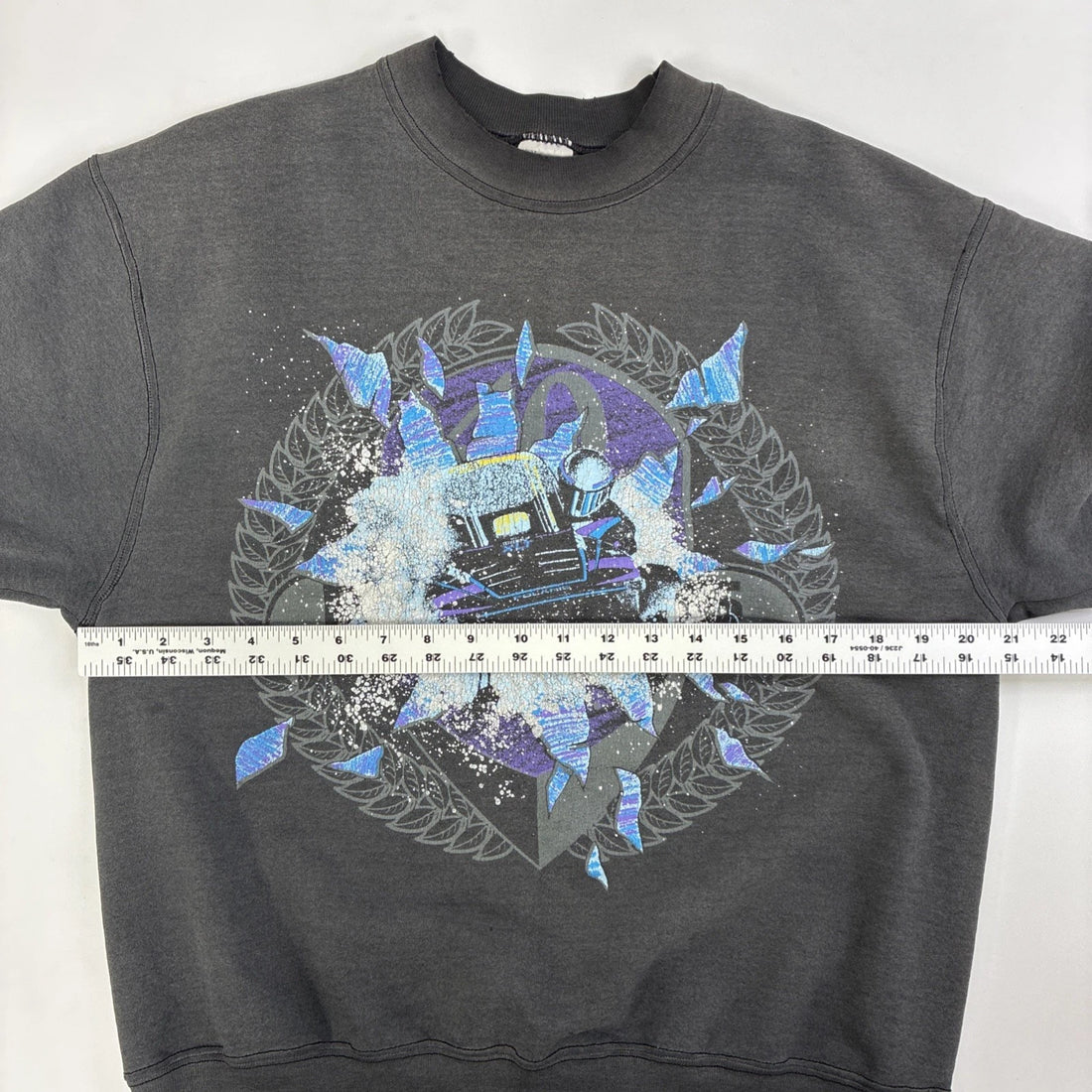 Vintage Snowmobile Racing Crewneck Sweatshirt Size Large