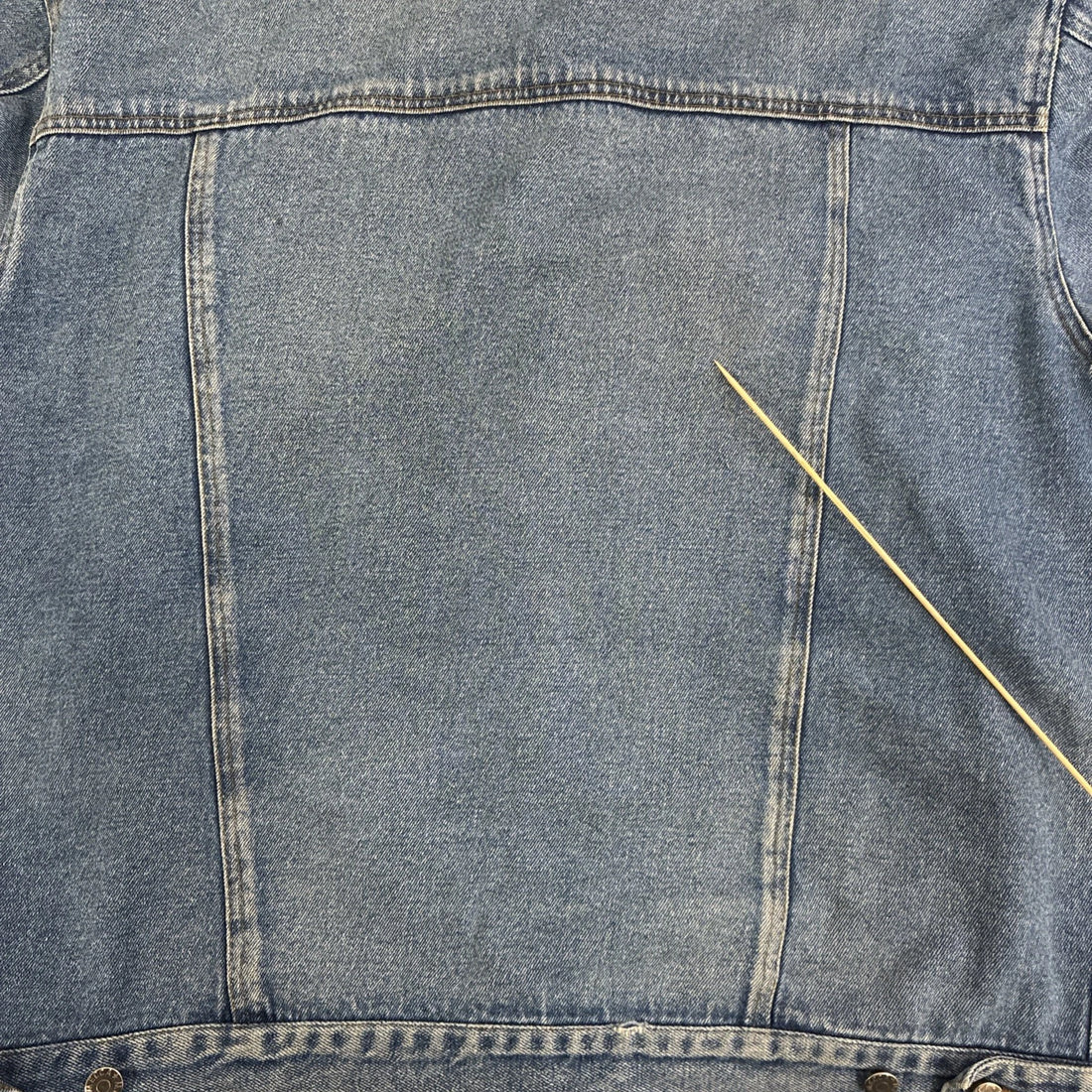 Vintage Mecca Jeans Co. Denim Trucker Jacket Size Large Y2K