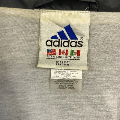 Vintage Adidas Windbreaker Light Jacket Size XL Black