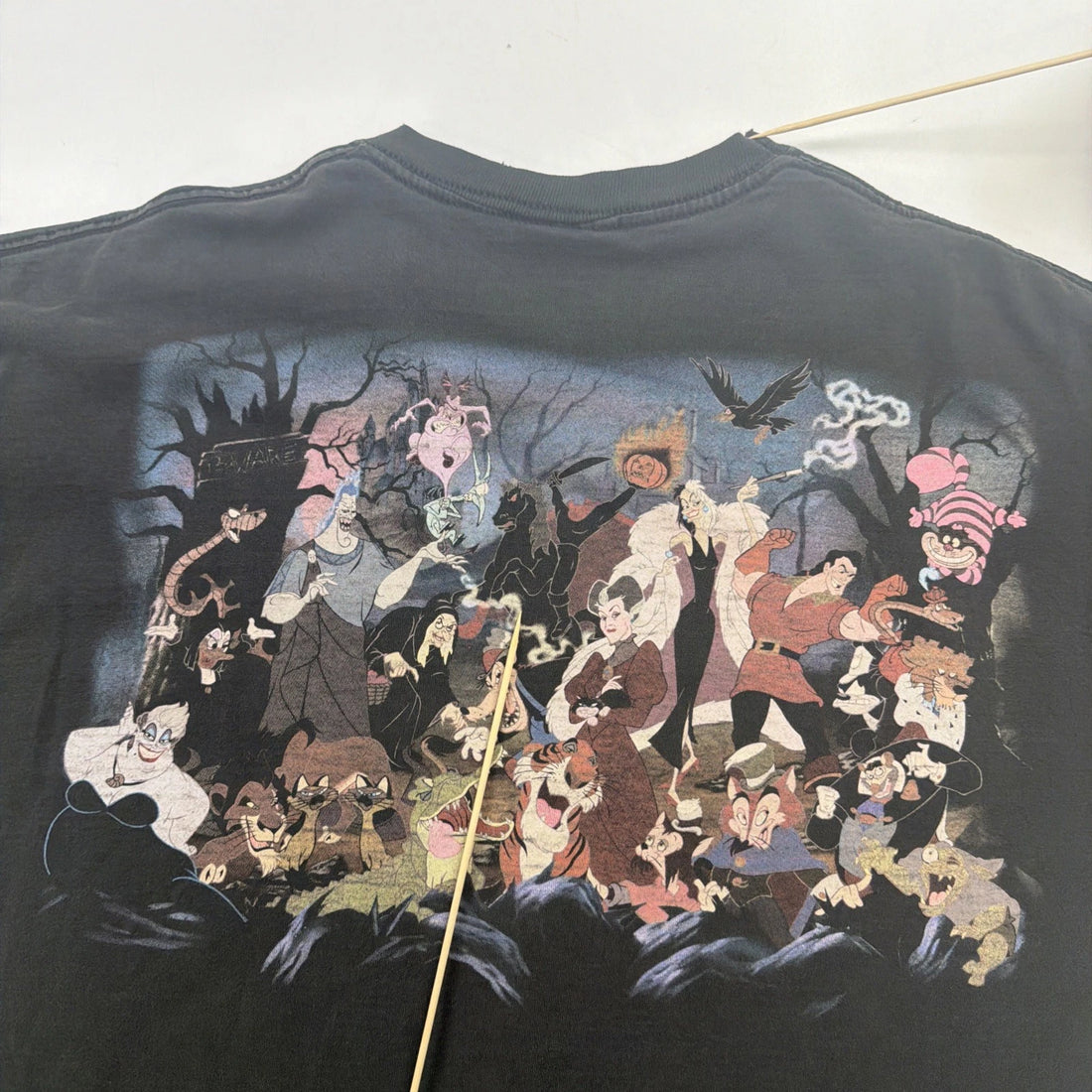 Vintage Disney Villains T-Shirt XL Maleficent Hook Evil Queen Chernabog Jafar