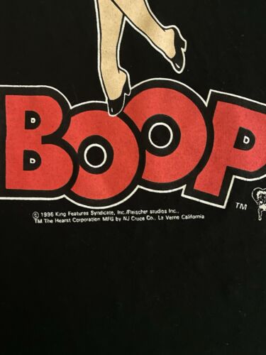 Vintage Betty Boop T-Shirt Size XL Cartoon 1996 90s