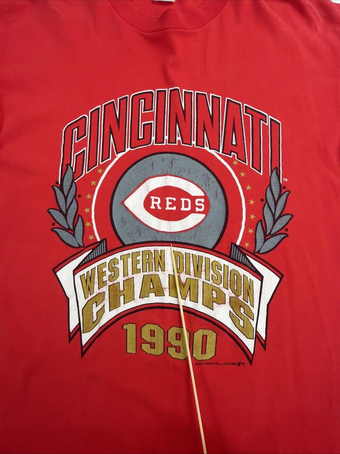 Vintage Cincinnati Reds T-Shirt Size XL 1990 90s MLB