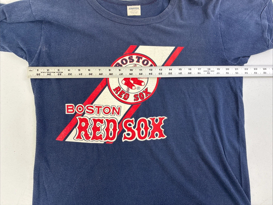 Vintage Boston Red Sox Starter T-Shirt Size Large 80s MLB