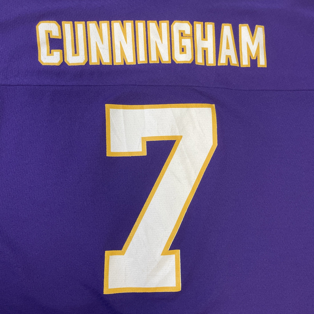 Vintage Minnesota Vikings Randall Cunningham Logo Athletic Jersey Size Large NFL