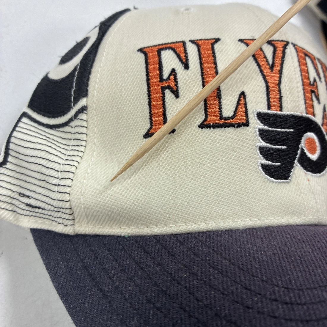 Vintage Philadelphia Flyers Laser Sports Specialties Wool Snapback Hat OSFA NHL