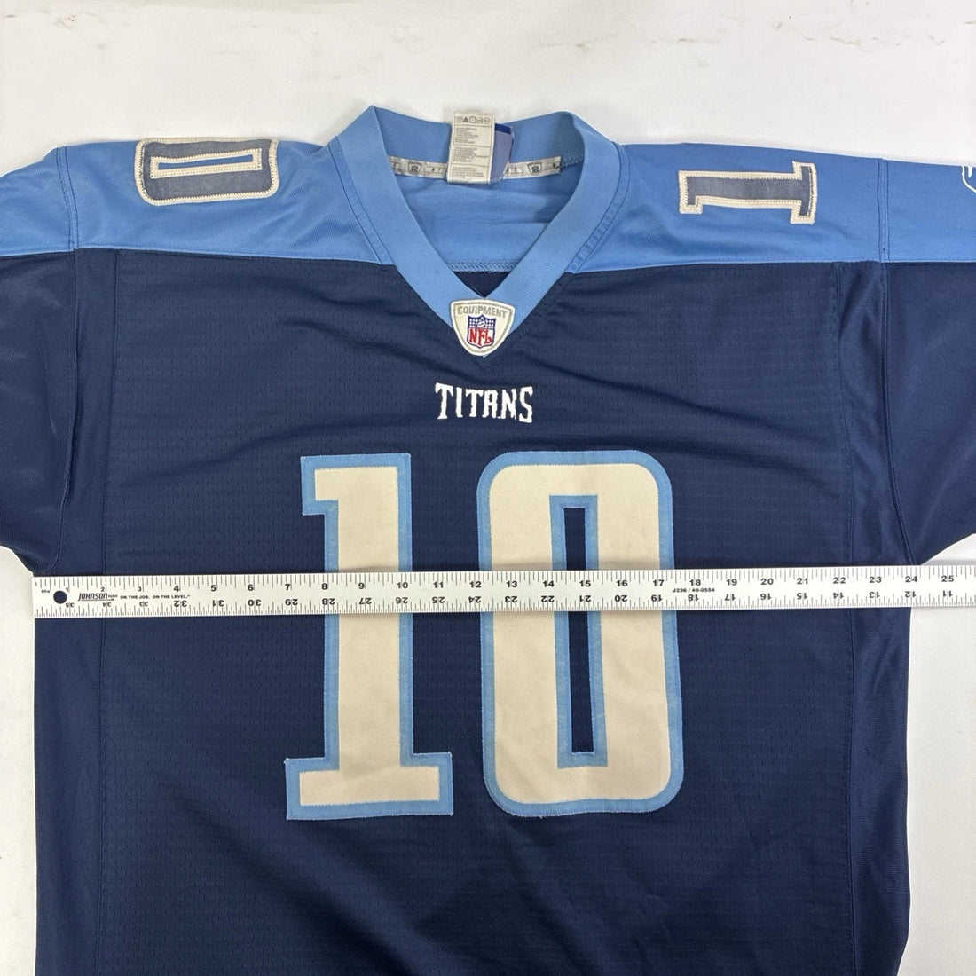 Vintage Tennessee Titans Vince Young Reebok Jersey Size Large NFL