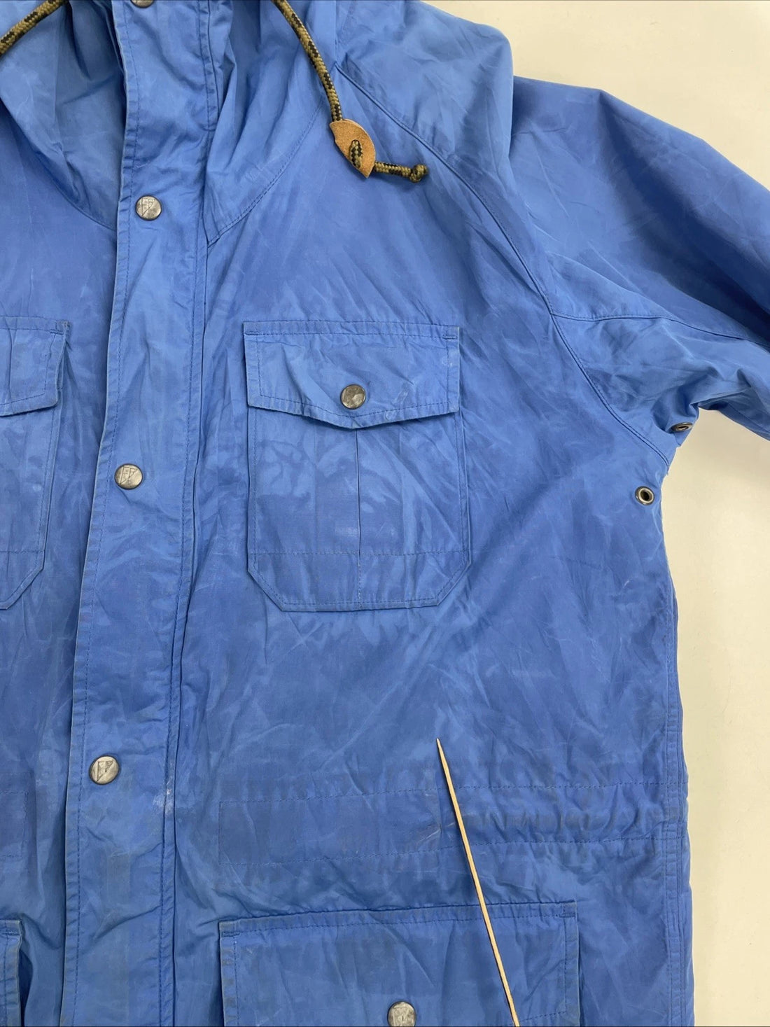 Vintage Eddie Bauer Field Light Jacket Size Large Blue