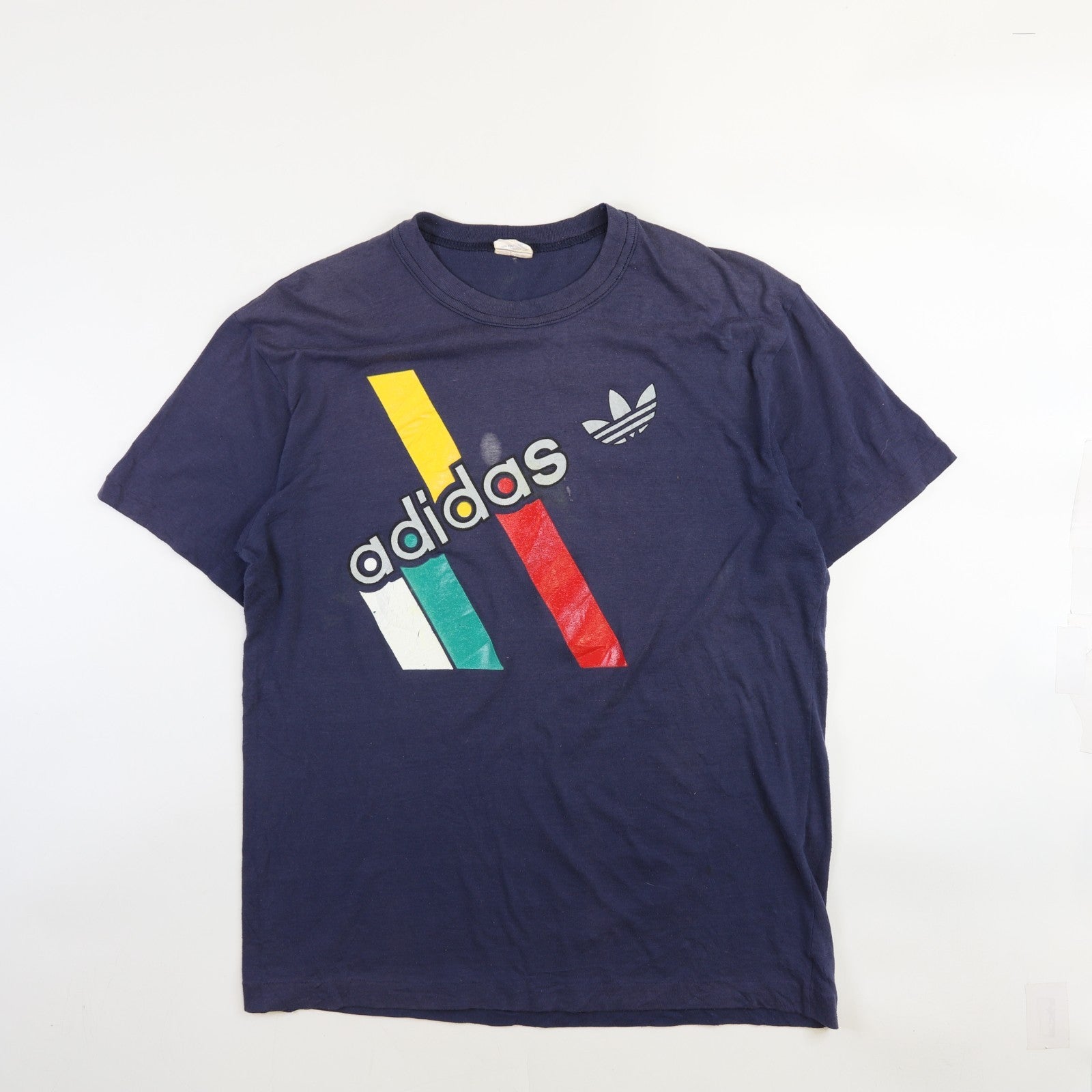 Vintage Adidas Trefoil T-Shirt Size Medium 70s 80s – Throwback Vault