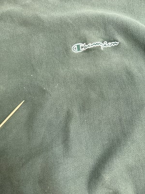 Vintage Champion Reverse Weave Crewneck Sweatshirt Size Large Green 90s