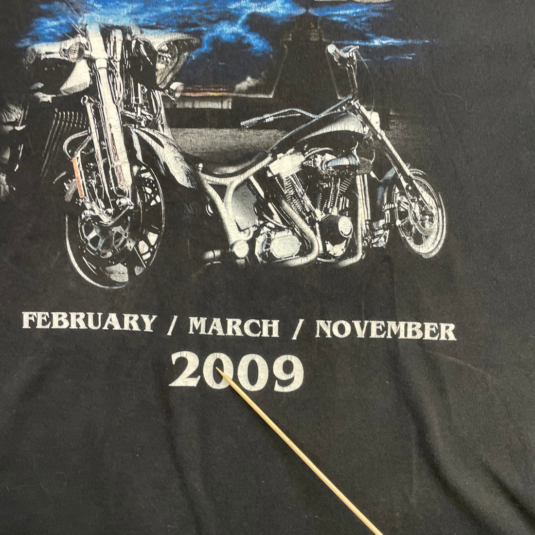 Friday 13th Motorcycles T-Shirt Size XL Biker