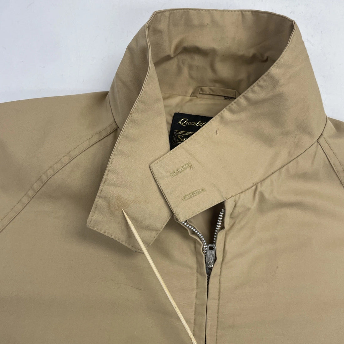 Vintage Sears Harrington Bomber Jacket Size Large Tall