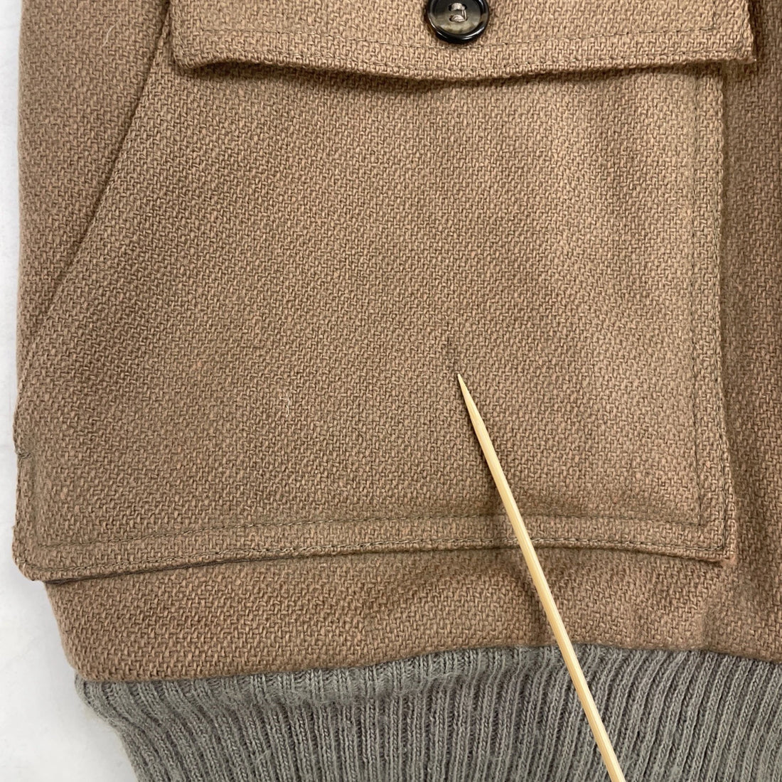 Vintage Eddie Bauer Wool Bomber Jacket Size Medium