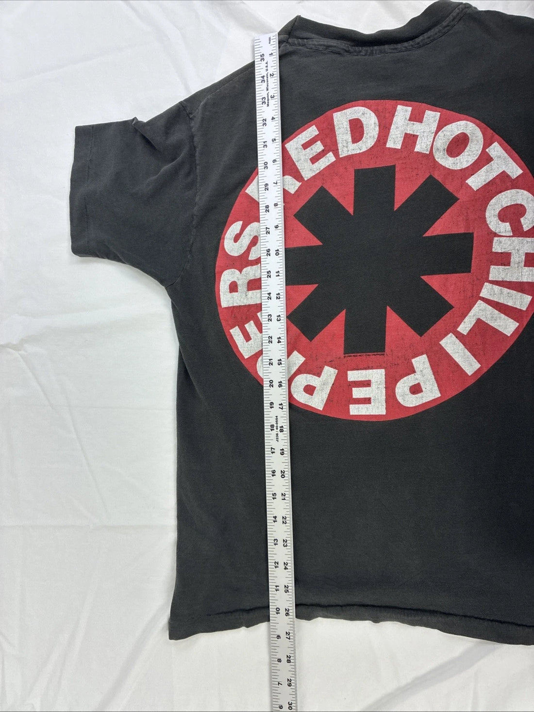 Vintage Red Hot Chili Peppers Tattoo Girl Kozik T-Shirt Size Large RHCP 1992 90s