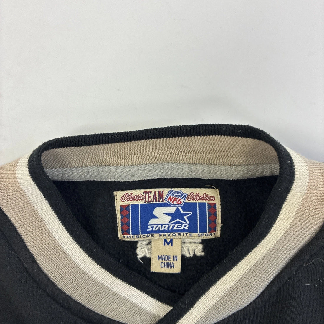 Vintage Los Angeles Oakland Raiders Starter Sweatshirt Crewneck Medium 90s NFL
