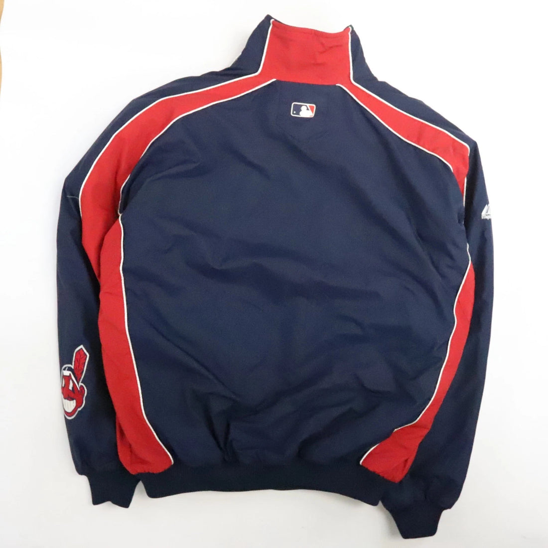 Vintage Cleveland Indians Majestic Dugout Jacket Size Large MLB