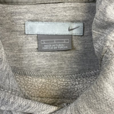 Vintage Nike Sweatshirt Hoodie Size Large Gray