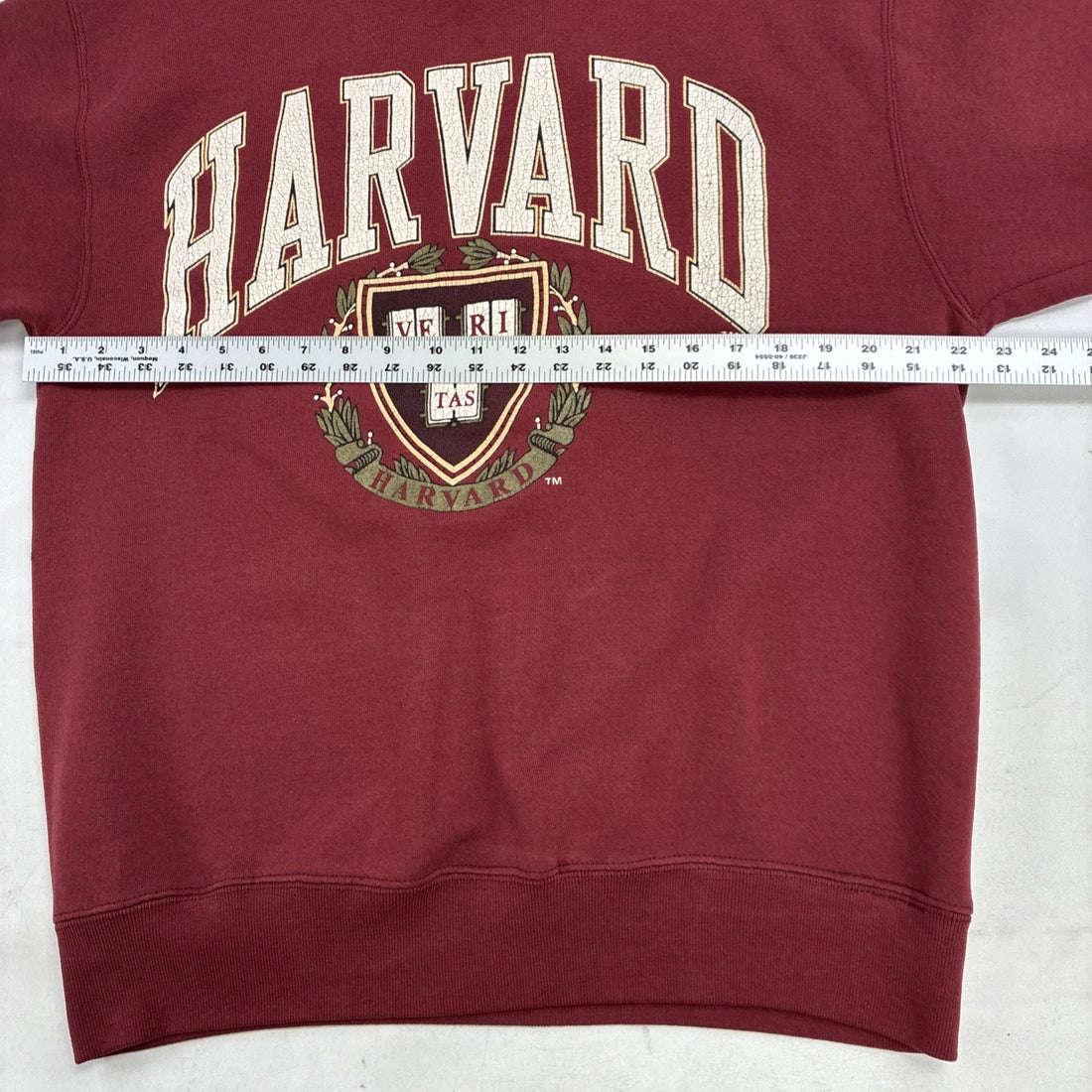 Vintage Harvard Crimson Crest Crewneck Sweatshirt Size XL 90s NCAA